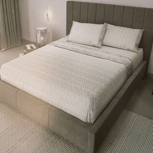 Completo Letto Pierre Cardin in Flanella Art. Rigato