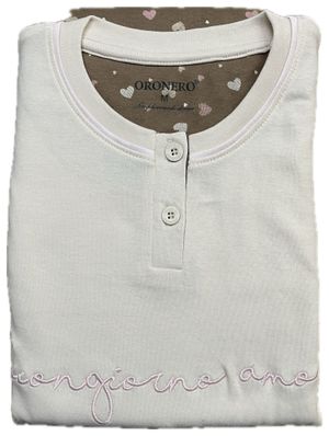 Pigiama Donna in Caldo Cotone di Oronero_1