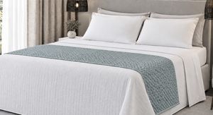 Runner da Letto in Velluto Linea Oro Art. Cloud
