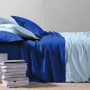 Riviera Completo Letto Paint blu Matrimoniale