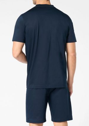 Pigiama Corto Serafino in Cotone Mercerizzato di Perofil Art. 368_desktop_2