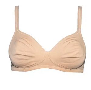 Gios reggiseno in cotone con coppe in doppio tessuto art. cannella _1