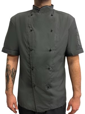 Giacca da Cuoco Mezza Manica con Bottoni_desktop_3