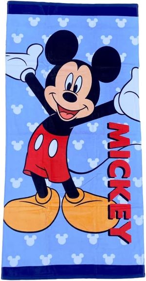 Asciugamano in spugna di cotone con personaggi Disney