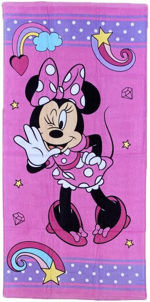 Asciugamano in spugna di cotone con personaggi Disney_0
