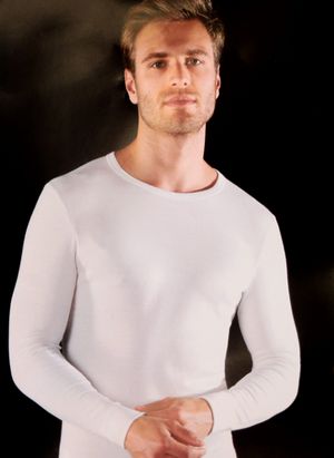 Maglia Girocollo Manica Lunga in Lana e Cotone di Liabel Art. 5321