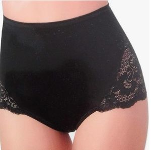 JADEA  slip culotta in cotone e pizzo art.07_1