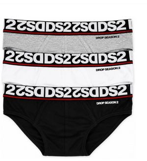 Tripack Slip Uomo DS2 Drop Season 2 in Superior Bielastic Cotton