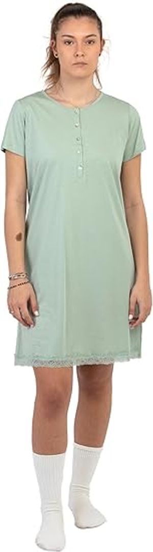 Camicia da Notte Manica Corta Noidinotte Art. LA3271AB