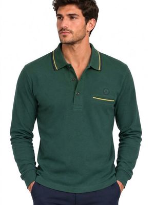 Polo a Manica Lunga Navy Sail_0
