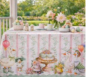 Tovaglia di Pasqua Maestri Cotonieri_1