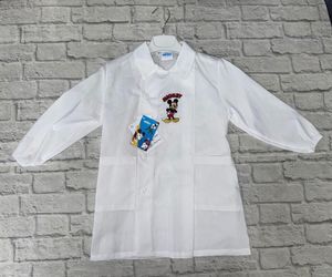 Grembiule Disney Bianco per Bambino con Bottoni_desktop_2