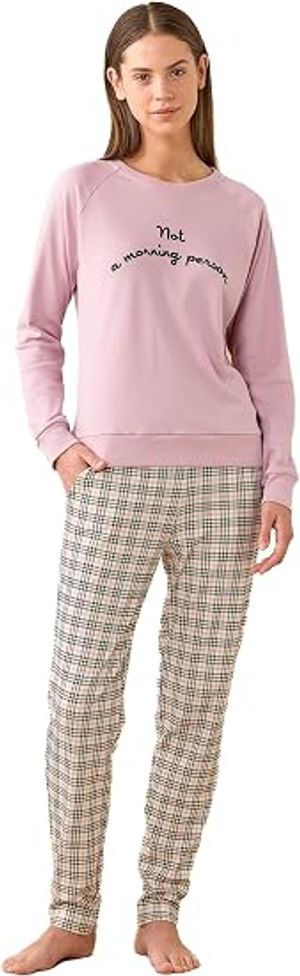 Pigiama Donna in Caldo Cotone Felpato Noidinotte Art. FA9787