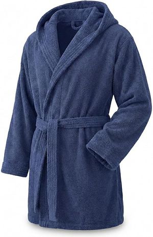 Accappatoio Unisex con Cappuccio in Spugna di Cotone 600GSM di Preziosa Home Art. 10107
