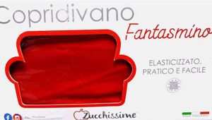 Zucchissime Copridivano con Elastico in Poliestere Art fantasmino _desktop_2