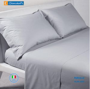  Completo Letto in Percalle Matrimoniale Biancaluna Art. Callas_1