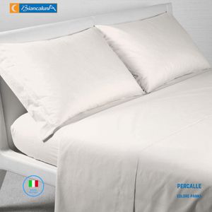  Completo Letto in Percalle Matrimoniale Biancaluna Art. Callas_0