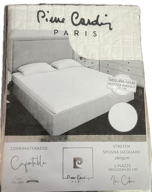 Coprimaterasso Stretch Spugna Jacquard 280 gsm di Pierre Cardin Paris_0