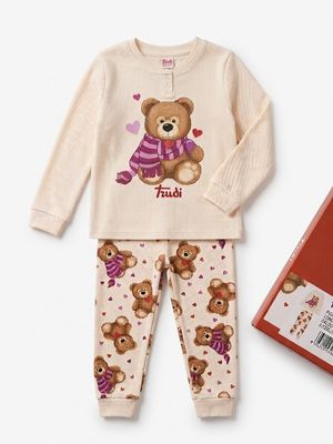 Pigiama Lungo Bambina in Caldo Cotone Sabor Art. Trudi