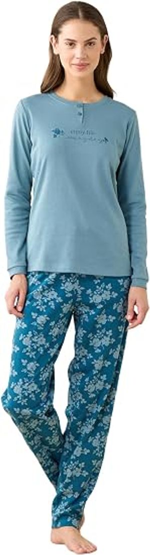 Pigiama Donna in Caldo Cotone Noidinotte Art. FA9754