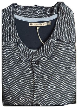 Pigiama Uomo Aperto Davanti in Caldo Cotone di Pigiamiamoci_1