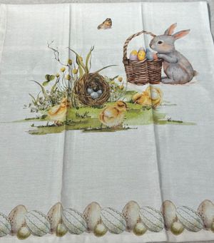 Set 3 Strofinacci Pasqua Linea Oro Art. Happy Easter_0