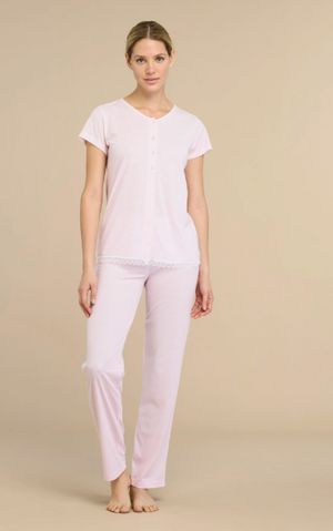 Pigiama Donna in Cotone con Dettagli in Pizzo di Noidinotte_desktop_3