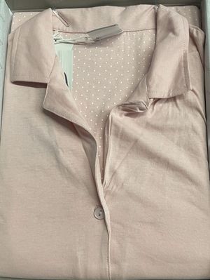 Pigiama Donna Giacca Mezza Manica e Pantalone Lungo Kissimo Biancaluna_1