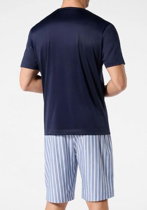 Pigiama Corto Serafino e Lyocell di Perofil Art. 374_0