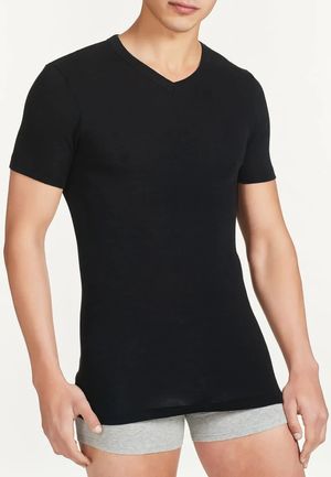 t-shirt ragno mezza manica Lana&Seta Scollo a V WSK  art 601598_0