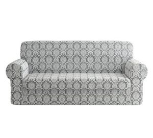 Copridivano Copripoltrona Persia Elasticizzato Damasco di Irge