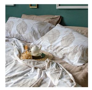 Completo Letto Matrimoniale 4 Federe di Maestri Cotonieri  Art. Foresta