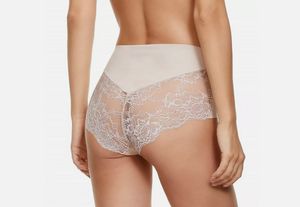 Jadea slip donna midi con pizzo taglio laser art.8016
